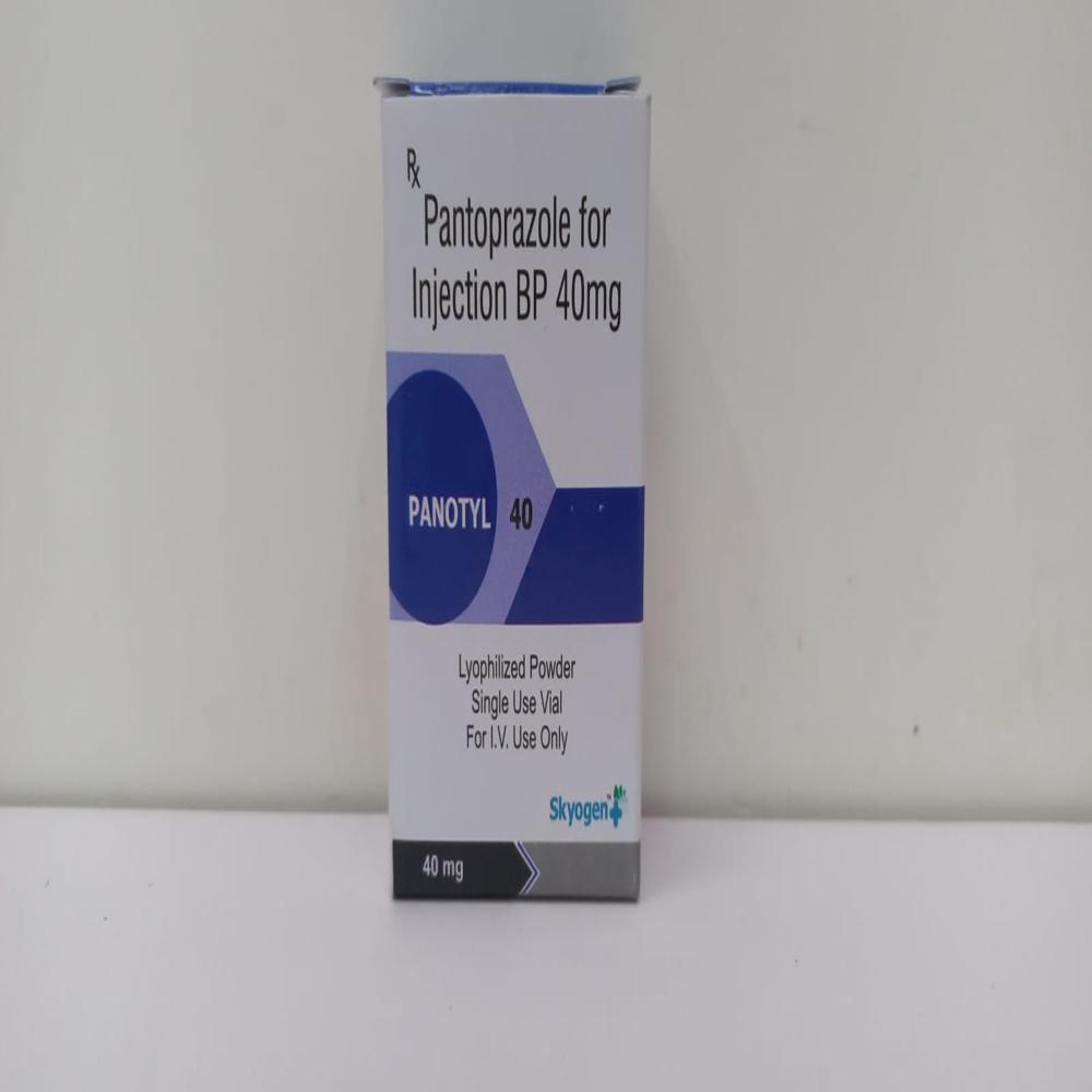 Pantoprazole 40 Mg Injection - Lyophilized Powder For Iv Use, Rapid Acid Reduction, 40 Mg Dose, Sterile Sodium Chloride Reconstitution
