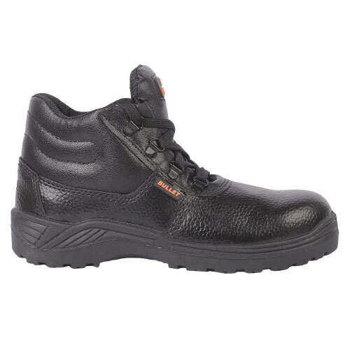 High Ankle PVC Safety Shoes- Bullet