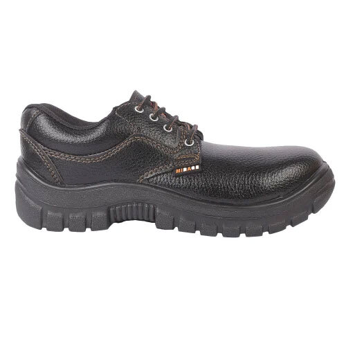 Pvc Sole Safety Shoes- Mirage - Color: Black