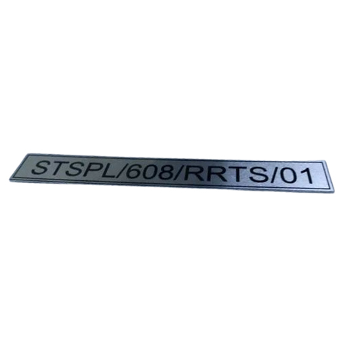 8mm Stainless Steel Name Plate