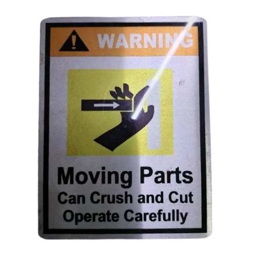 230gsm Warning Sign Board