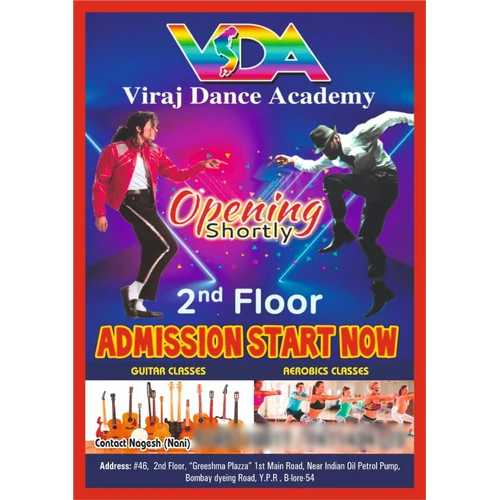 Advertising Printed Leaflet