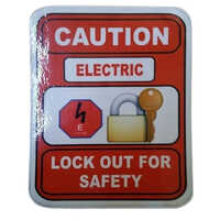 12mm PVC Safety Sticker