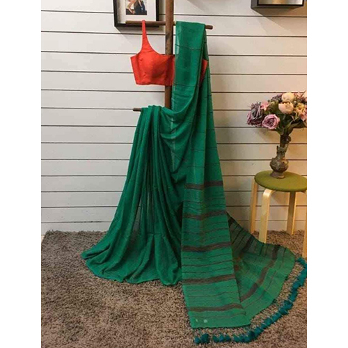 Kesh Cotton Hand Loom Saree
