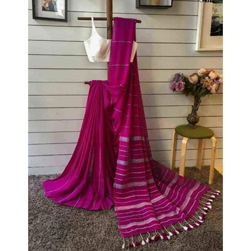 Kesh Cotton Hand Loom Saree