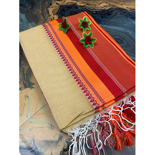 Pure Cotton Bangal Soft Hand Loom Saree