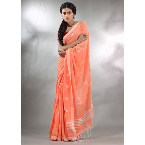 Jhilmil Cotton Saree  With BP