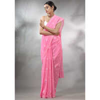 Jhilmil Cotton Saree  With BP