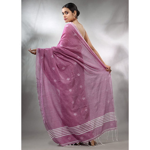 Jhilmil Cotton Saree  With BP