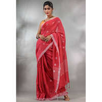 Jhilmil Cotton Saree  With BP