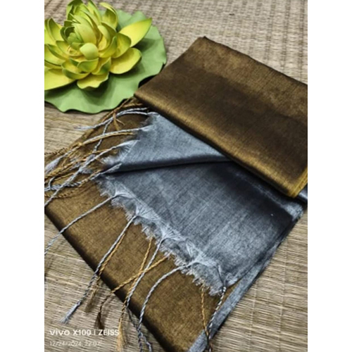 Exclusive Raga Tissue Saree - Color: Different Available