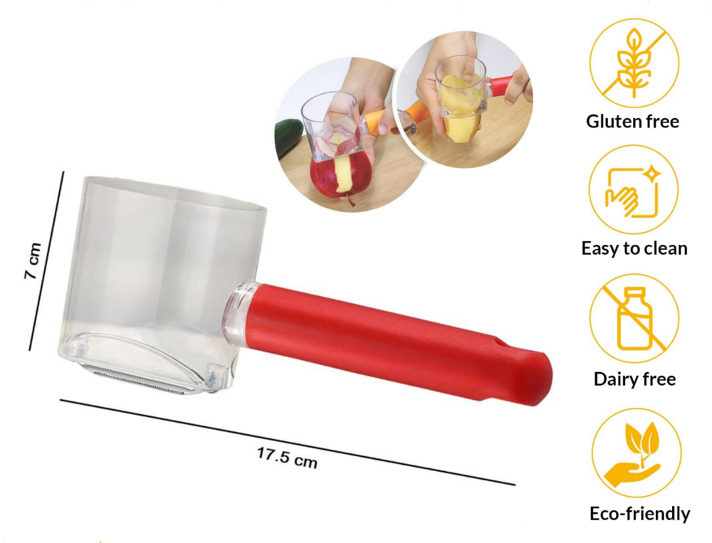 Vegetable Peeler With Container