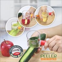 Vegetable Peeler With Container