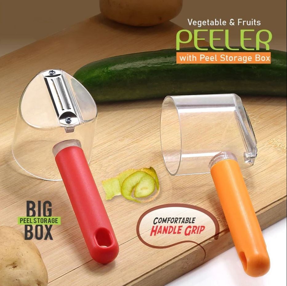 Vegetable Peeler With Container