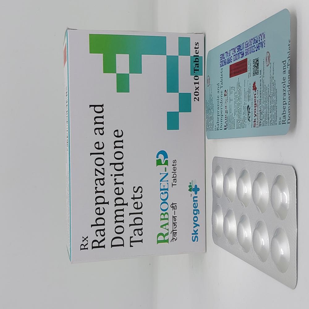 RABEPRAZOLE 20MG, DOMPERIDONE 10MG TABLET