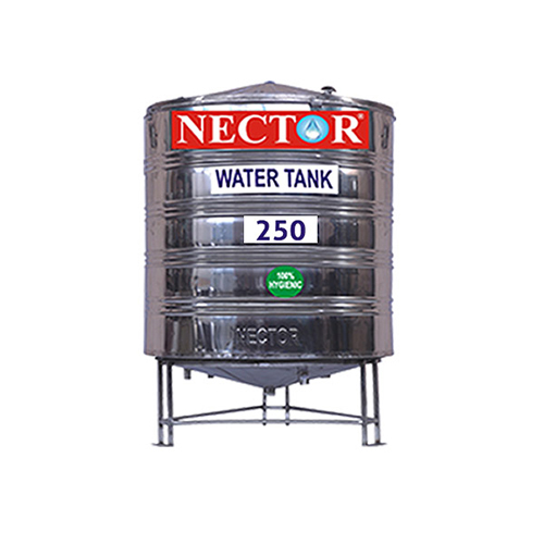 250Ltr Standard Stainless Steel Water Tank