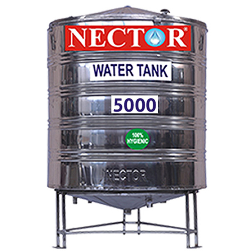 5000Ltr Standard Stainless Steel Water Tank