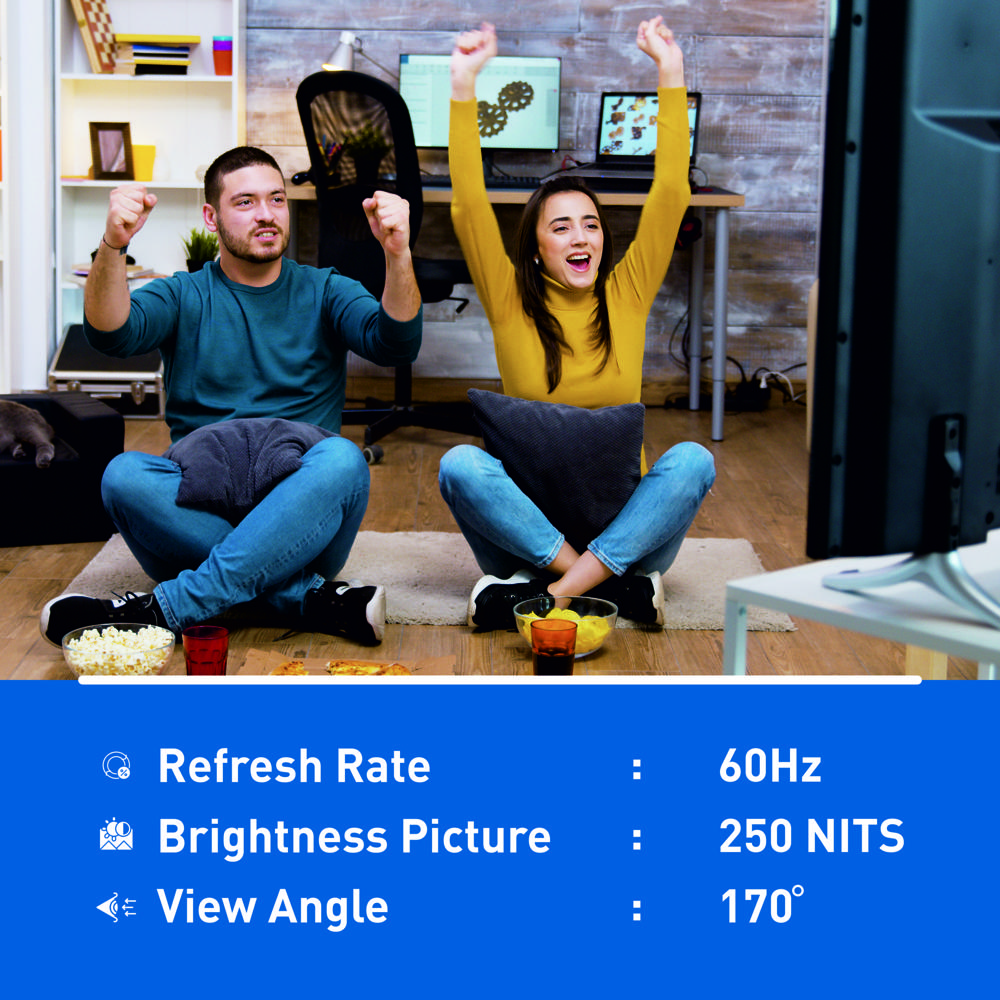 24 Hd Tv - Hd Tv - Color: Black