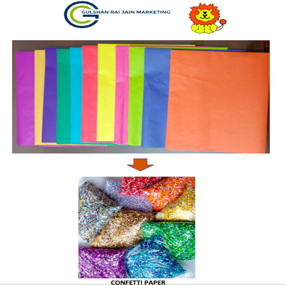 Confetti Paper in Sheets