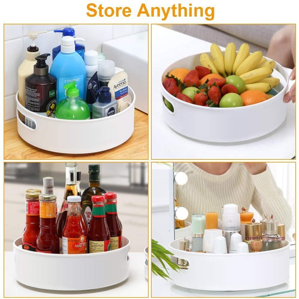 360 Rotating Kitchen Organizer Tray