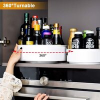 360 Rotating Kitchen Organizer Tray