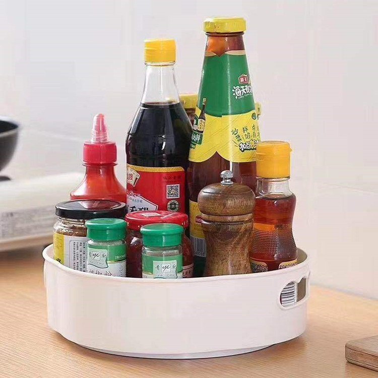 360 Rotating Kitchen Organizer Tray