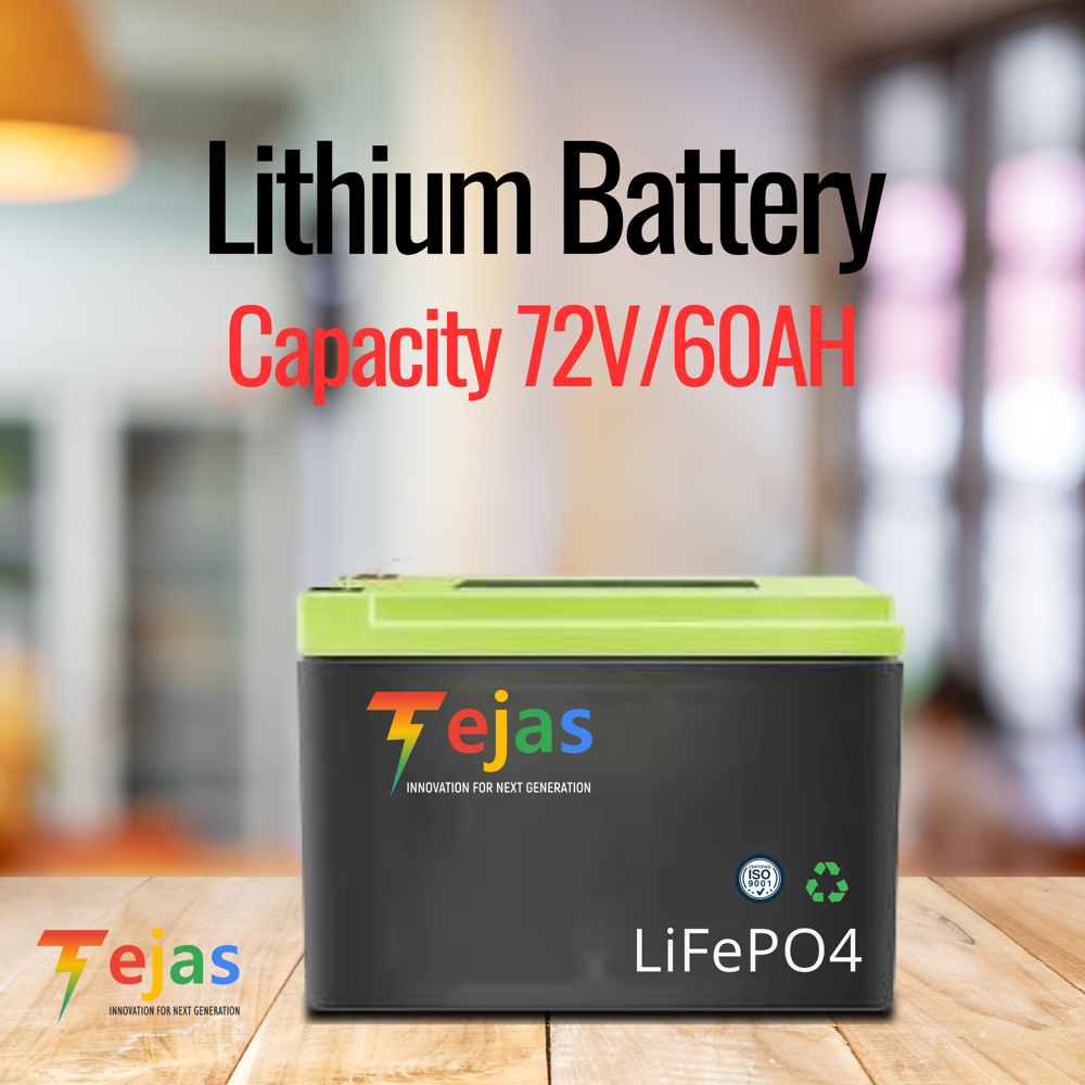 72V 40Ah LiFePO Battery Pack with Smart BMS
