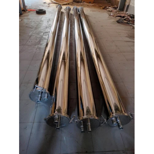 144 Inch Ss 5 Eli Ro Membranes Housing Filter - Color: Silver