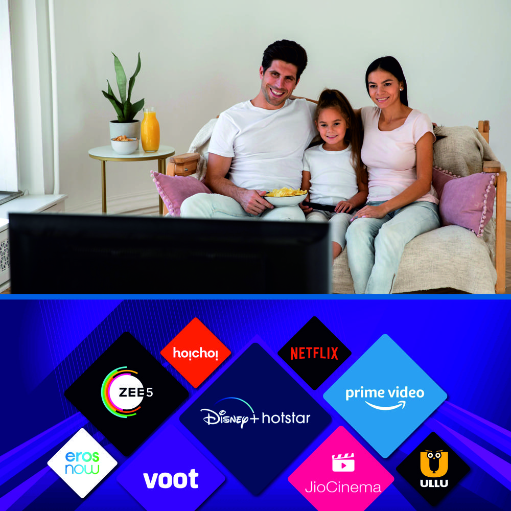 40 Smart  Frameless IPS Soundbar Wave OS
