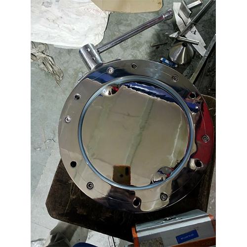 Stainless Steel Sandwich Butterfly Valve - Port Size: 0.75 Mm