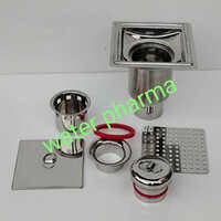 Stainless Steel Drain Trap - Color: Silver