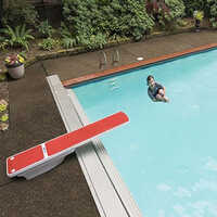 Swimming Pool Diving Board - Color: Blue