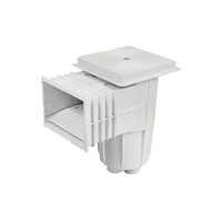 Helix Swimming Pool Standard Wall Skimmer - Color: White