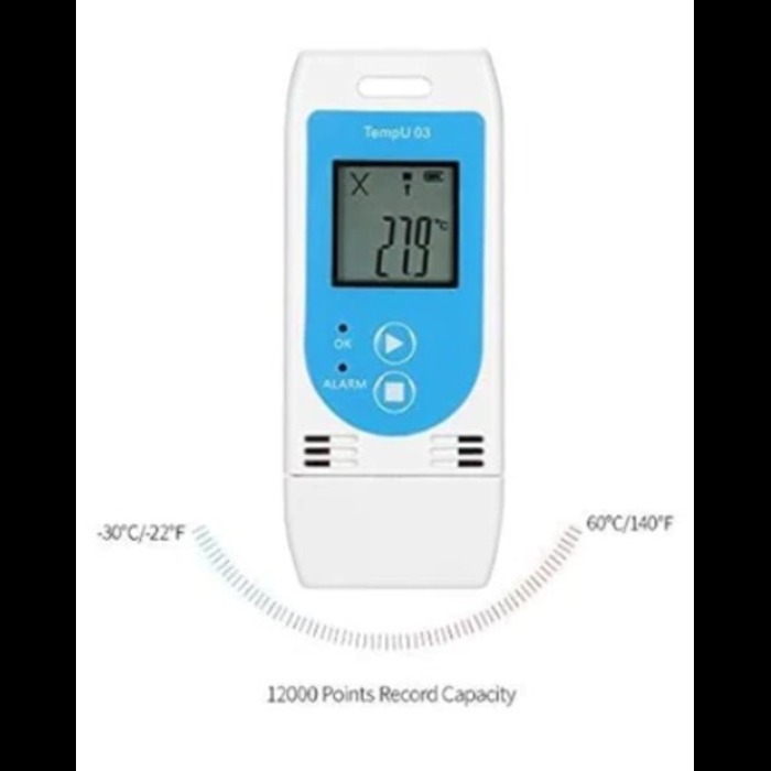 Tzone Tempu03 Temperature And Humidity Data Logger - Accuracy: A 0.5 °C
