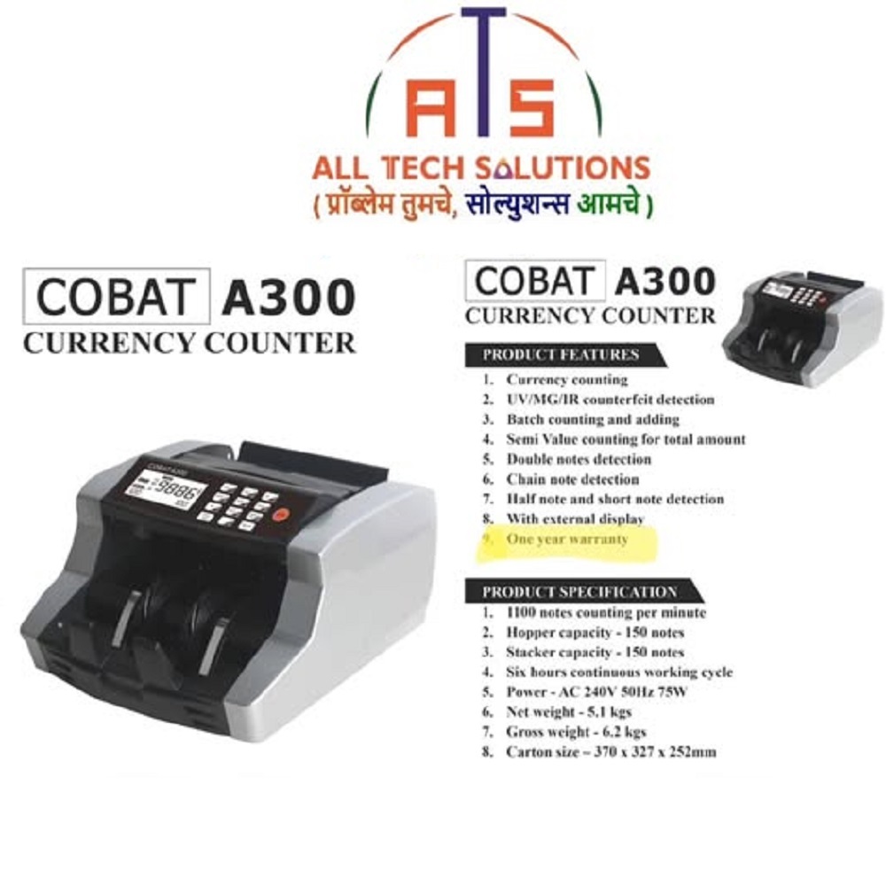 Currency Counting Machine - Feature: Good Quality