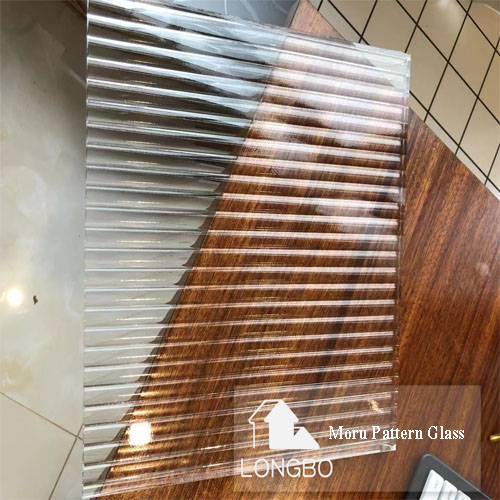3mm 4mm 5mm 6mm 8mm Factory Sell Ultra Clear Moru Pattern Glass - Clear, Bronze, Grey, Blue, Green | Smooth Finish, Translucent, Solid Structure, Good Light Transmission