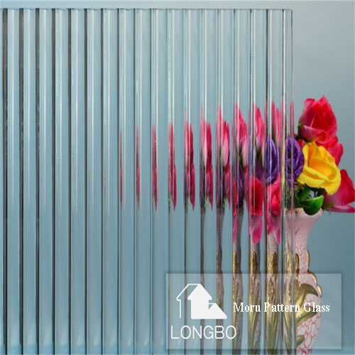 3mm 4mm 5mm 6mm 8mm Factory Sell Ultra Clear Moru Pattern Glass