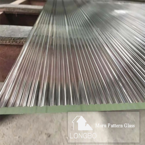 3mm 4mm 5mm 6mm 8mm Factory Sell Ultra Clear Moru Pattern Glass
