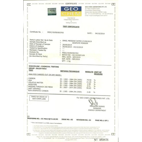 Synthetic Graphite Powder