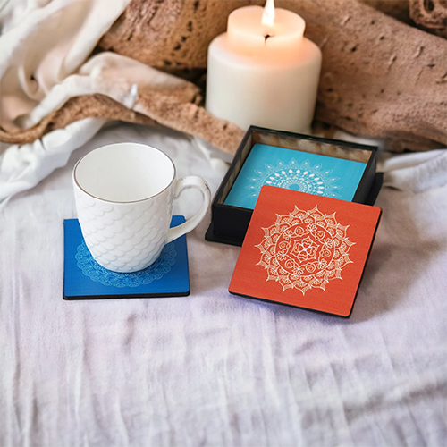 Tc-009 Tea Coasters - Color: Multicolor