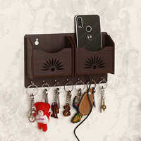 Kh-27(d) Wooden Key Holder - Color: Brown