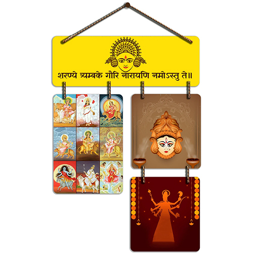 Durga Ji Wall Hanging