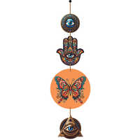 Orange Butterfly Wall Hangings