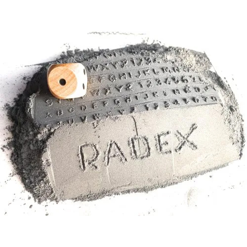 Radex Insulation Powder - Neutral Refractory, Grey Powder, Industrial Application | Excellent Thermal Resistance, Lightweight For Structural Insulation