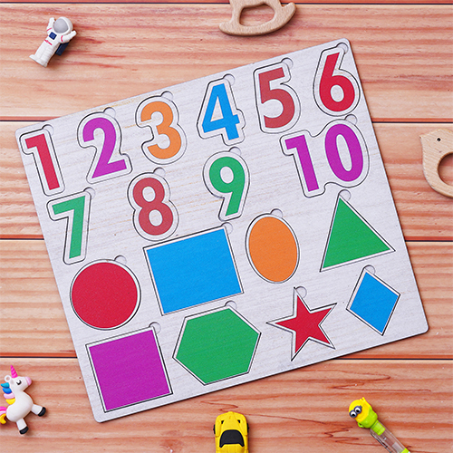 Number And Shapes Puzzle
