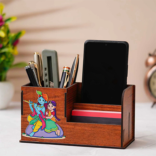 Radha Krishna Desk Organizers