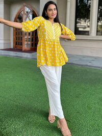 Designer ethnic short kurta