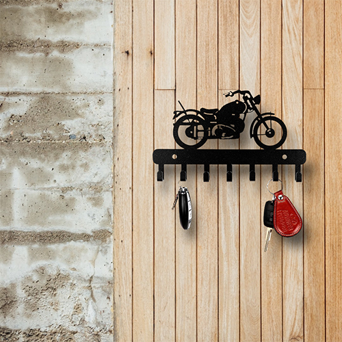 Bullet Metal Key Holder - Color: Black