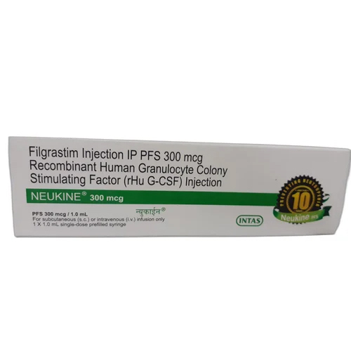 300 Mcg Filgrastim Injection IP
