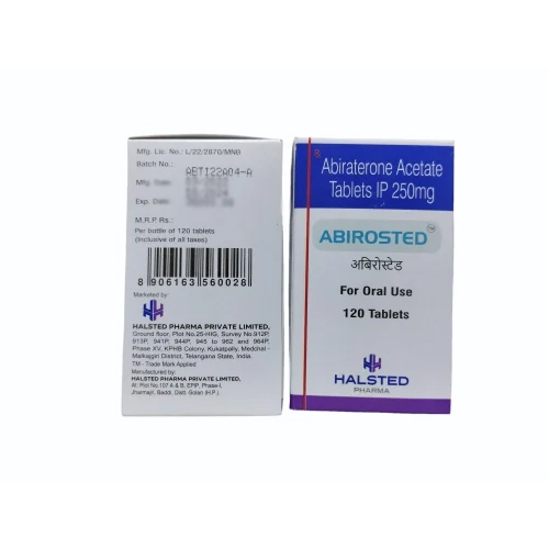 250 Mg Abiraterone Acetate Tablets IP